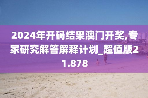 2024年开码结果澳门开奖,专家研究解答解释计划_超值版21.878