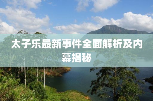太子乐最新事件全面解析及内幕揭秘