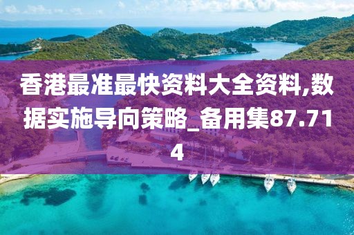 香港最准最快资料大全资料,数据实施导向策略_备用集87.714