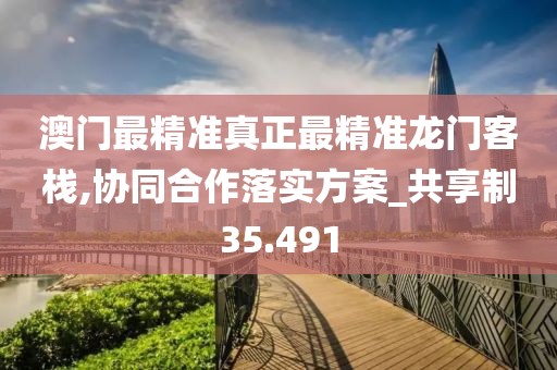 澳门最精准真正最精准龙门客栈,协同合作落实方案_共享制35.491