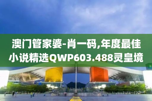 澳门管家婆-肖一码,年度最佳小说精选QWP603.488灵皇境