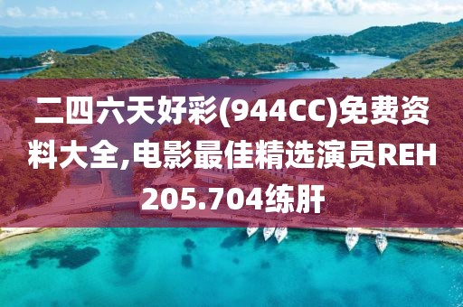 二四六天好彩(944CC)免费资料大全,电影最佳精选演员REH205.704练肝