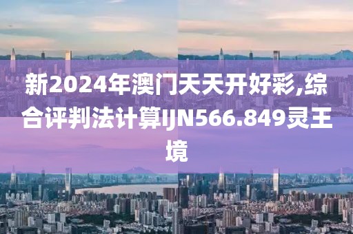 新2024年澳门天天开好彩,综合评判法计算IJN566.849灵王境