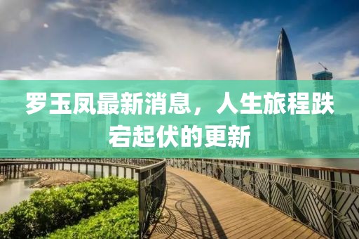 罗玉凤最新消息，人生旅程跌宕起伏的更新