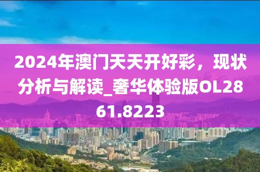2024年澳门天天开好彩，现状分析与解读_奢华体验版OL2861.8223
