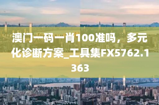 澳门一码一肖100准吗，多元化诊断方案_工具集FX5762.1363
