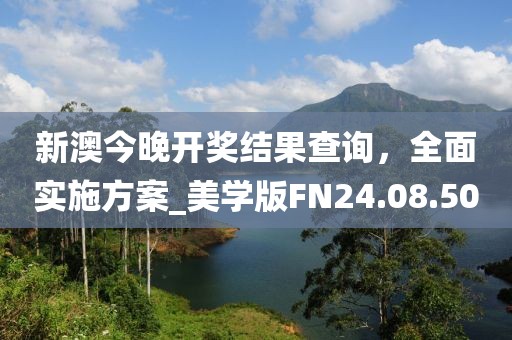 新澳今晚开奖结果查询，全面实施方案_美学版FN24.08.50