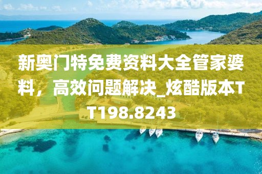 新奥门特免费资料大全管家婆料，高效问题解决_炫酷版本TT198.8243