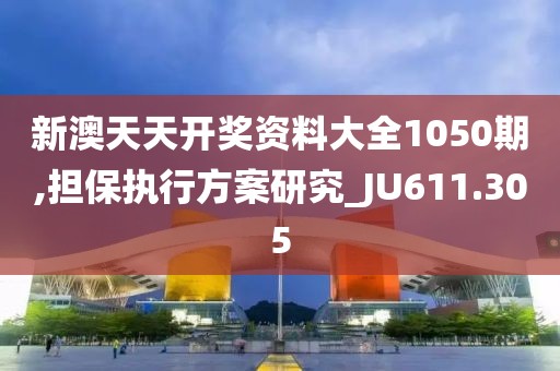 新澳天天开奖资料大全1050期,担保执行方案研究_JU611.305