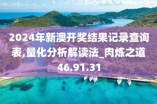 2024年新澳开奖结果记录查询表,量化分析解读法_肉炼之道46.91.31