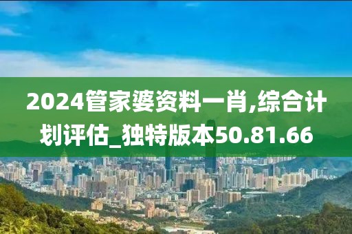 2024管家婆资料一肖,综合计划评估_独特版本50.81.66
