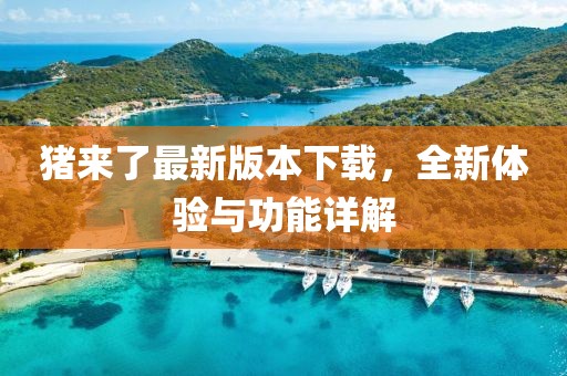 猪来了最新版本下载，全新体验与功能详解
