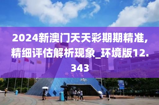 2024新澳门天天彩期期精准,精细评估解析现象_环境版12.343