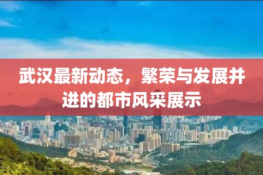 武汉最新动态，繁荣与发展并进的都市风采展示