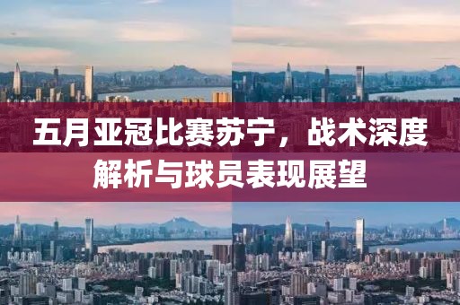 五月亚冠比赛苏宁，战术深度解析与球员表现展望