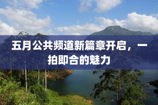 五月公共频道新篇章开启，一拍即合的魅力