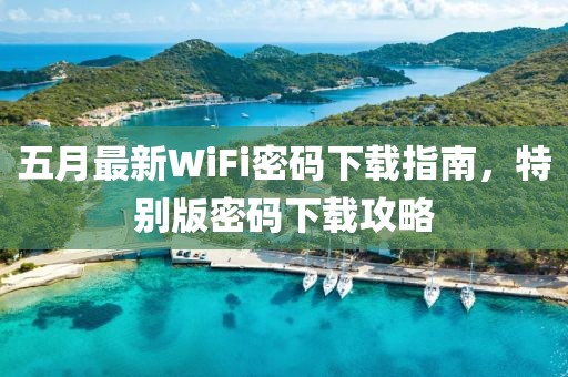 五月最新WiFi密码下载指南，特别版密码下载攻略