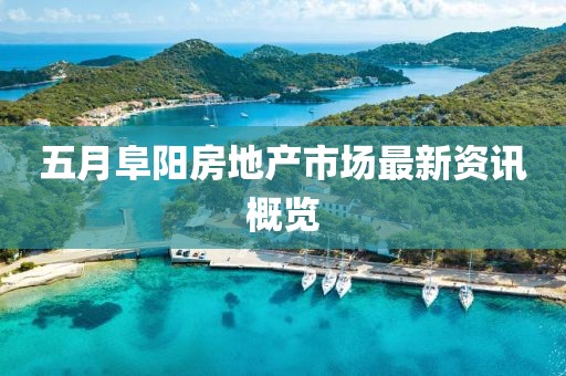 五月阜阳房地产市场最新资讯概览