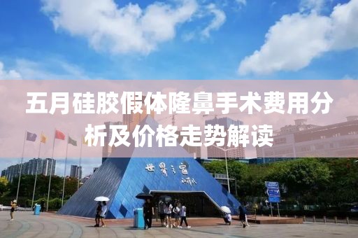 五月硅胶假体隆鼻手术费用分析及价格走势解读