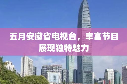 五月安徽省电视台，丰富节目展现独特魅力