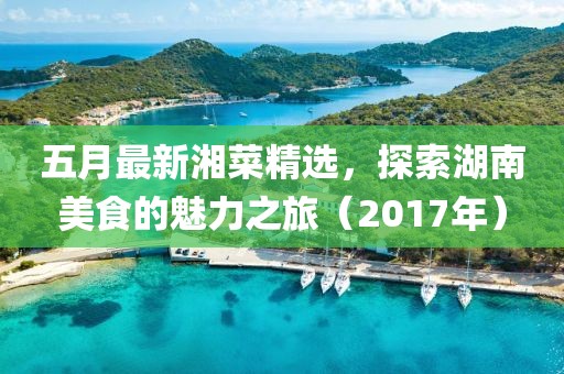 五月最新湘菜精选，探索湖南美食的魅力之旅（2017年）
