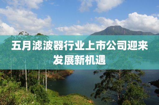 五月滤波器行业上市公司迎来发展新机遇