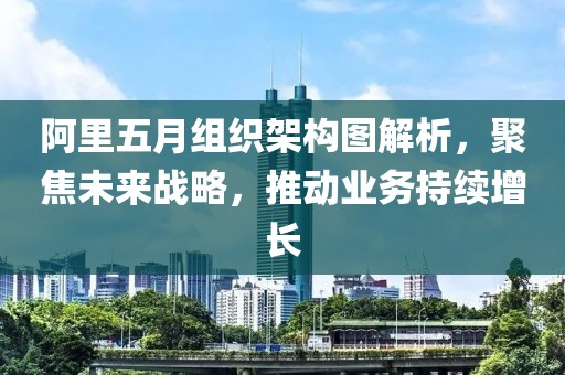 阿里五月组织架构图解析，聚焦未来战略，推动业务持续增长