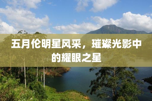 五月伦明星风采，璀璨光影中的耀眼之星
