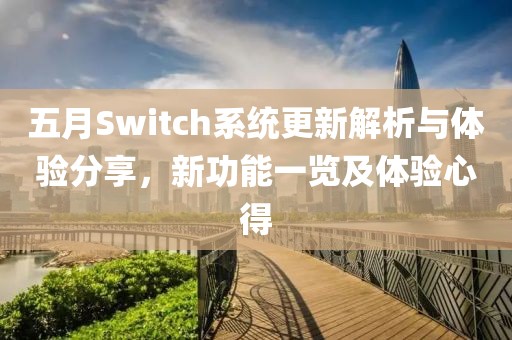 五月Switch系统更新解析与体验分享，新功能一览及体验心得