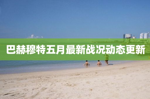 巴赫穆特五月最新战况动态更新