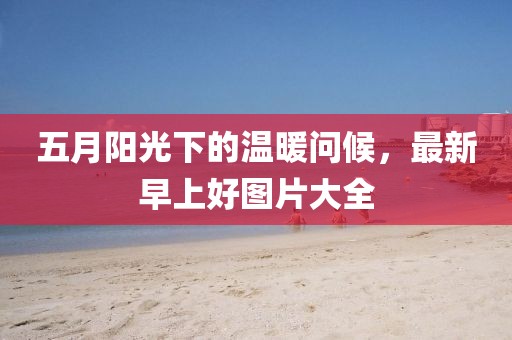 五月阳光下的温暖问候，最新早上好图片大全