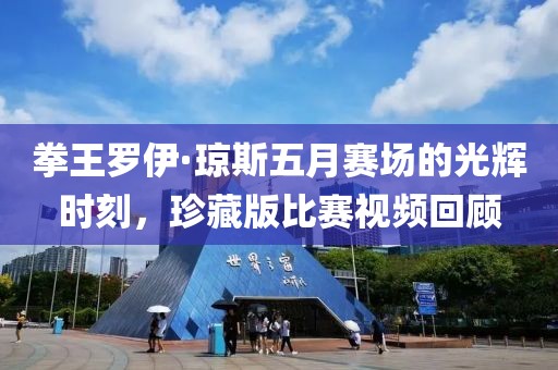 拳王罗伊·琼斯五月赛场的光辉时刻，珍藏版比赛视频回顾