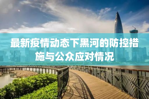 最新疫情动态下黑河的防控措施与公众应对情况