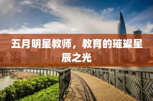 五月明星教师，教育的璀璨星辰之光