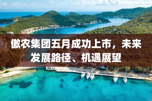 傲农集团五月成功上市，未来发展路径、机遇展望