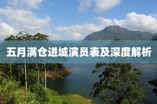 五月满仓进城演员表及深度解析