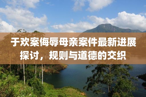 于欢案侮辱母亲案件最新进展探讨，规则与道德的交织