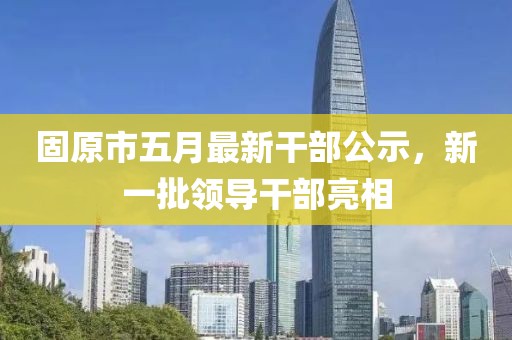 固原市五月最新干部公示，新一批领导干部亮相