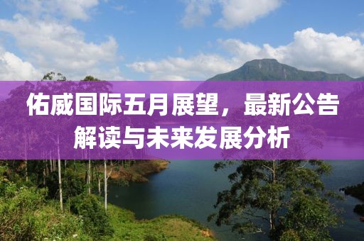 佑威国际五月展望，最新公告解读与未来发展分析