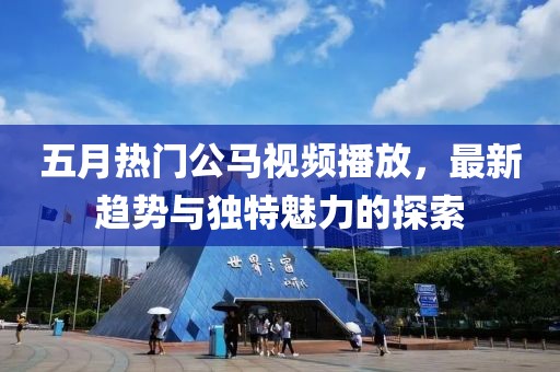 五月热门公马视频播放，最新趋势与独特魅力的探索