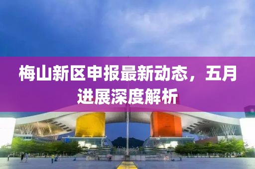 梅山新区申报最新动态，五月进展深度解析