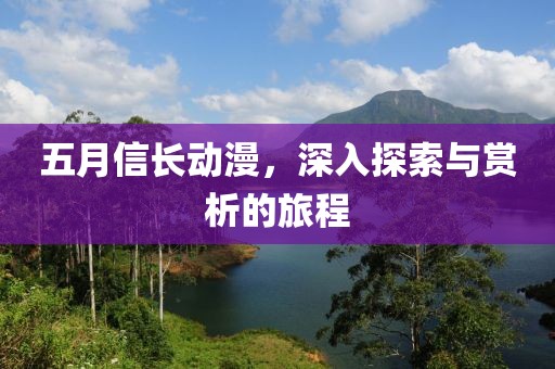 五月信长动漫，深入探索与赏析的旅程