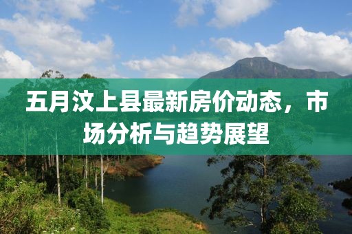 五月汶上县最新房价动态，市场分析与趋势展望