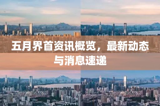 五月界首资讯概览，最新动态与消息速递