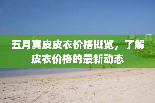 五月真皮皮衣价格概览，了解皮衣价格的最新动态