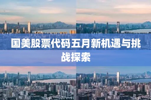 国美股票代码五月新机遇与挑战探索