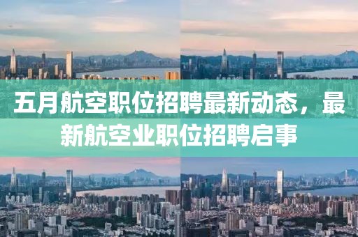 五月航空职位招聘最新动态，最新航空业职位招聘启事