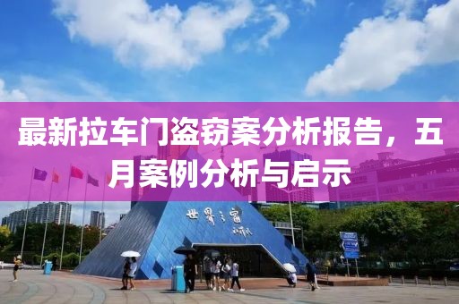 最新拉车门盗窃案分析报告，五月案例分析与启示