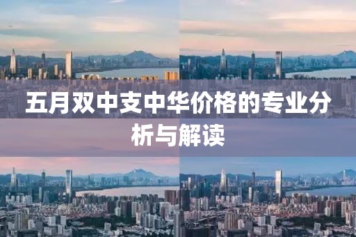 五月双中支中华价格的专业分析与解读