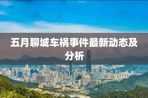 五月聊城车祸事件最新动态及分析